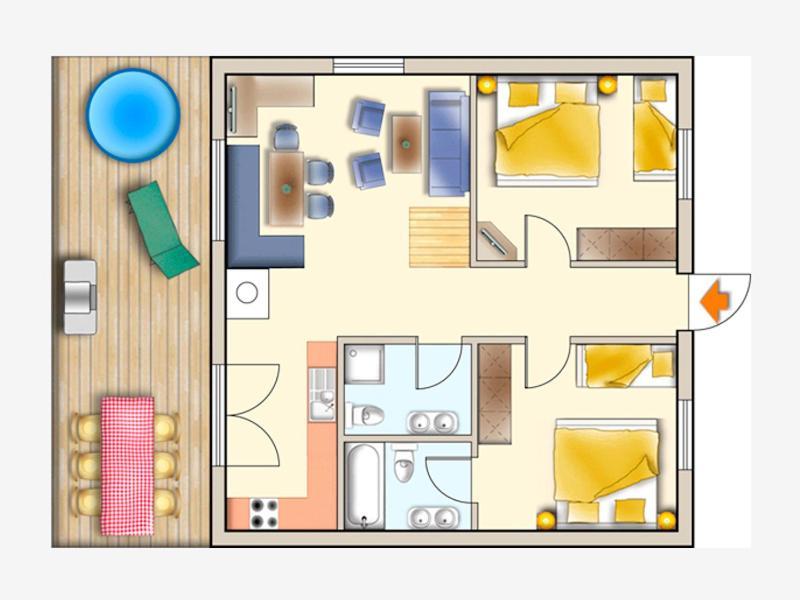 Luxury Chalets Wiesenruh Bichlbach Eksteriør bilde